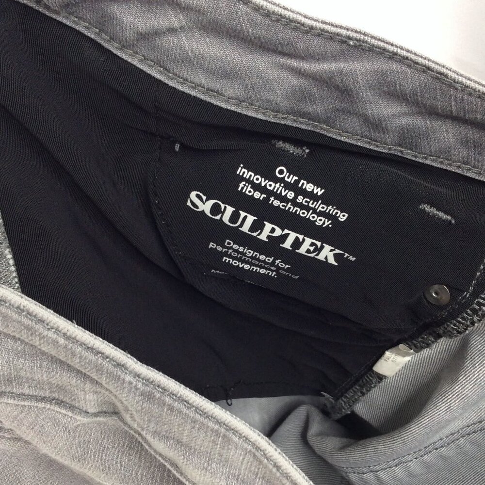 Athleta Women's Sculptek Skinny Jeans Size 4 Stretch Gray - Picture 8 of 9